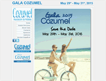 Tablet Screenshot of galacozumel.com.mx